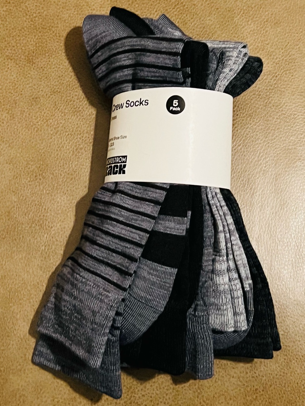 Nordstrom 5Pack Crew Socks - NWT